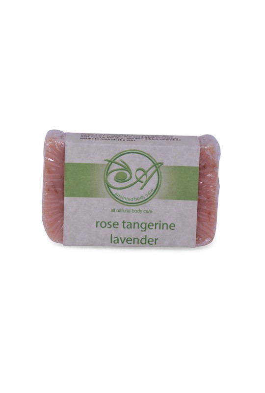 Rose Tangerine Lavender Bath Bar